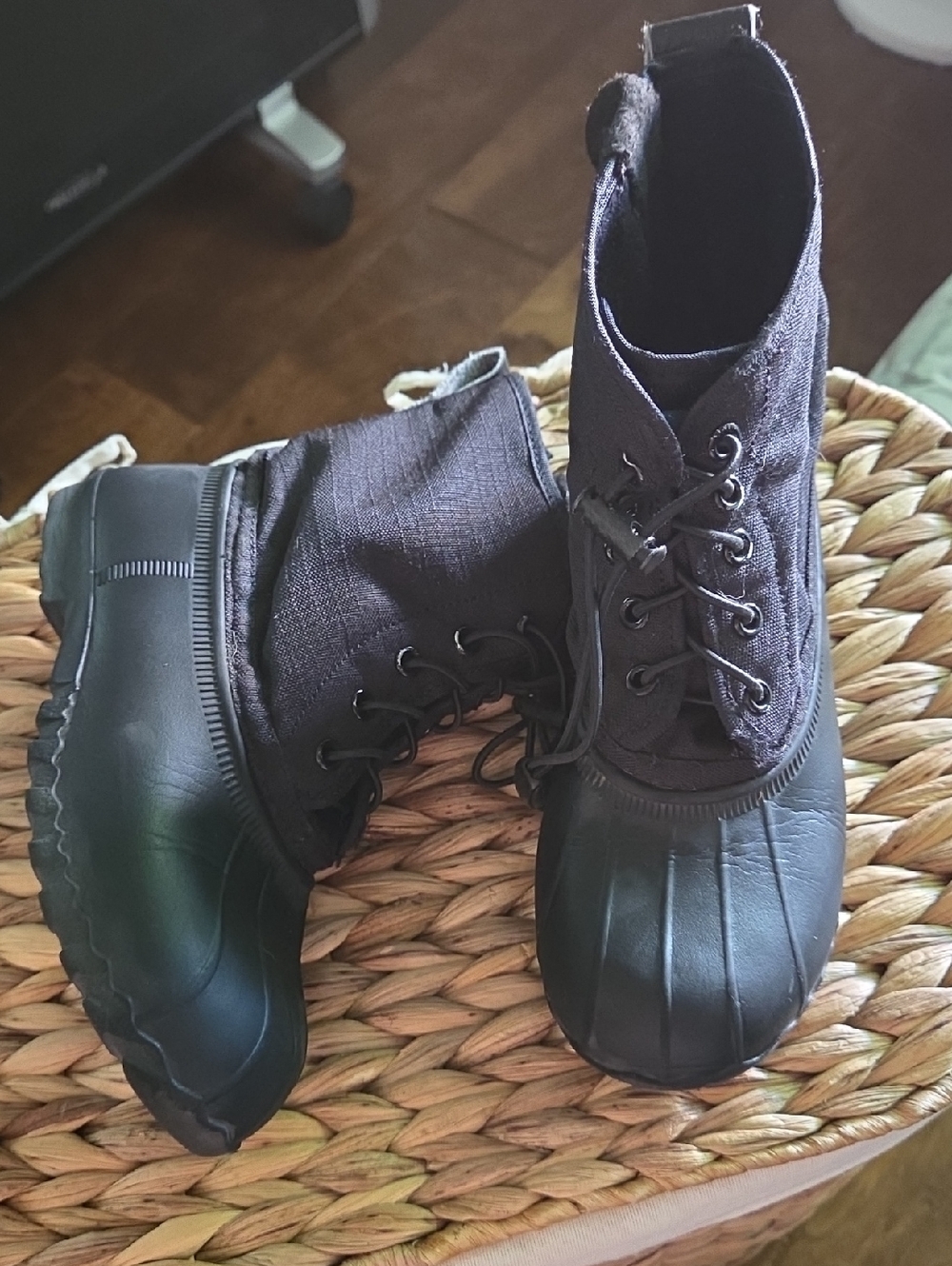 Native Rain Boots Black Size 13